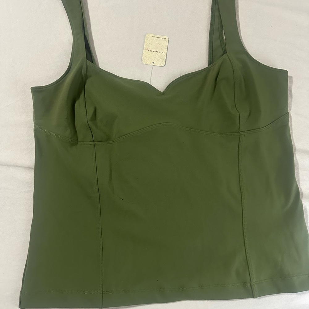 Free People Intimacy EverGreen Women's Top XL